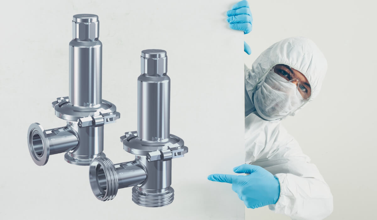 Zawór odpowietrzający jako rozwiązanie problemu wzrostu ciśnienia Zbliżenie na siłownik pneumatyczny z zamontowanym małym zaworem odpowietrzającym, który uwalnia nadmiar ciśnienia powstały w wyniku ogrzania gazu