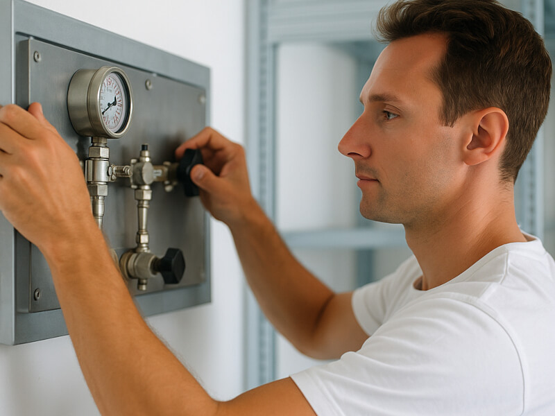 Zawór bezpieczeństwa GOETZE chroniący instalację przed nadciśnieniem