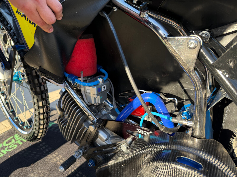 Zbliżenie na zawór ghilux z czystego mosiądzu