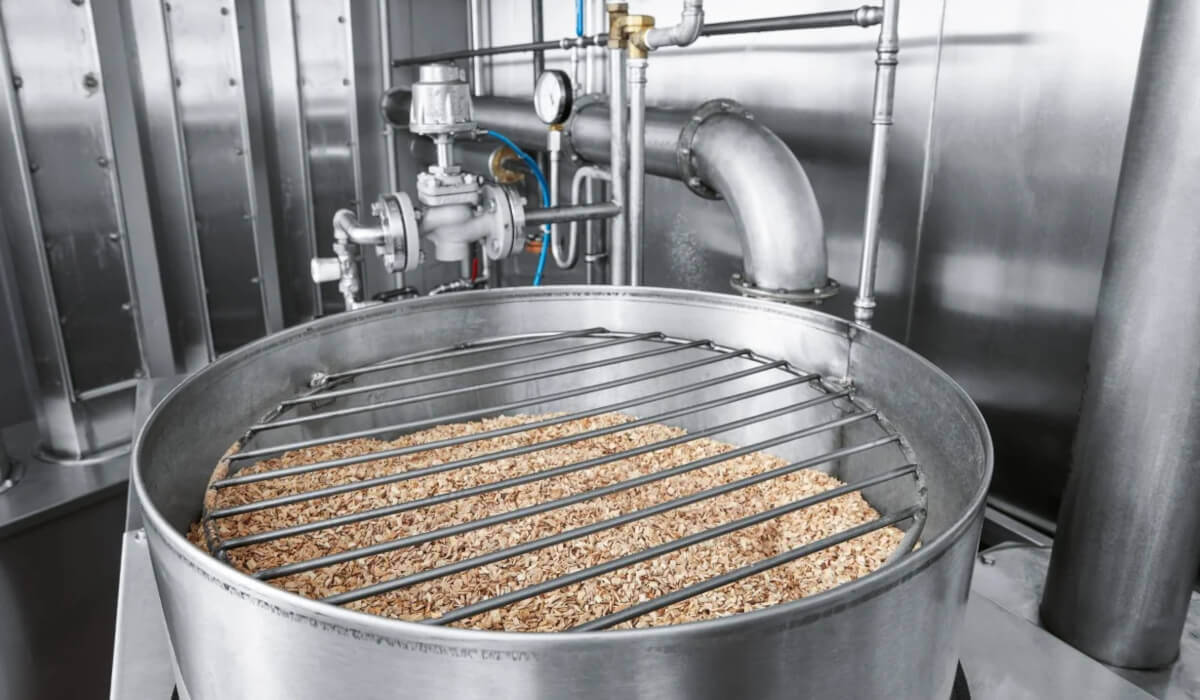 Zestaw zaworów i złączek wykonanych ze stali nierdzewnej