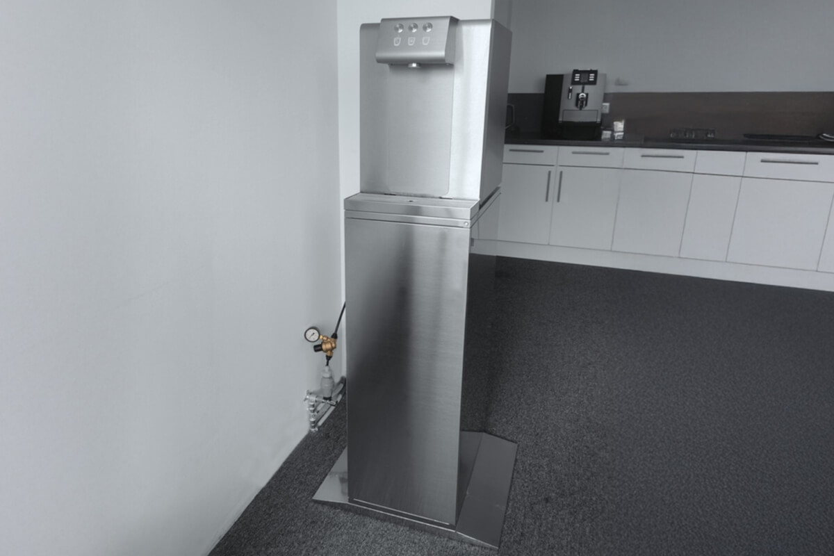 Zintegrowane sito filtrujące w reduktorze ciśnienia wody - ochrona dystrybutora