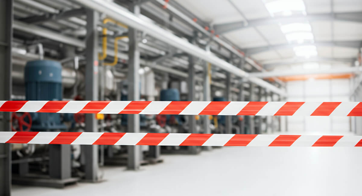 Szybkie wyznaczanie stref bezpieczeństwa w magazynie