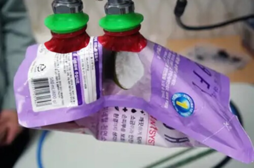 Robot podciśnieniowy do przenoszenia produktów w przemyśle spożywczym