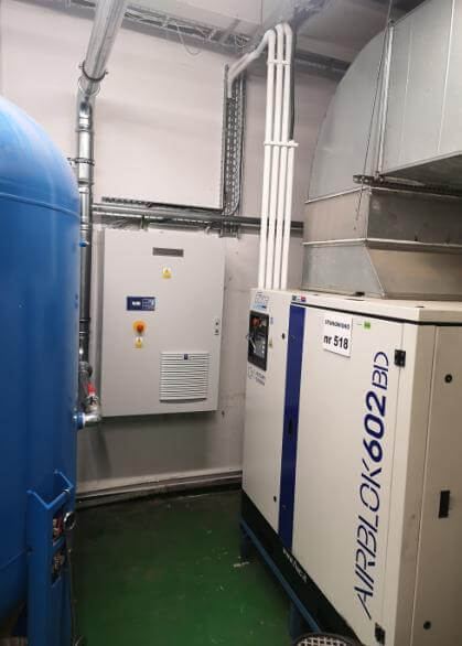 Modernizacja kompresora o mocy 37,5 kW Modernizacja kompresorów o mocy 37,5 kW