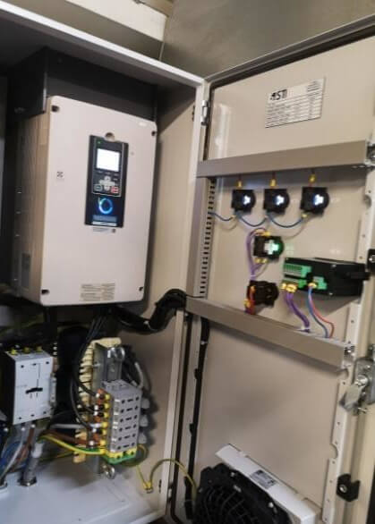 Modernizacja kompresora o mocy 45 kW Modernizacja kompresorów o mocy 45 kW