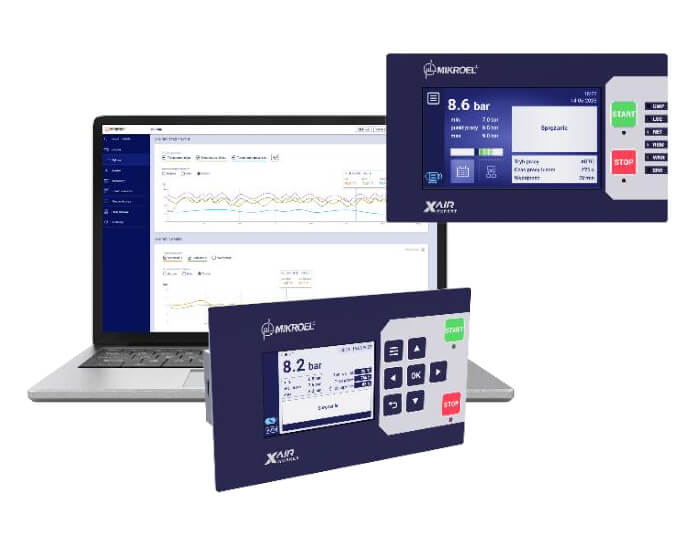Sterowanie oparte na autorskim algorytmie XAIR Autorskie oprogramowanie - precyzyjna synchronizacja oprogramowania falownika oraz sterownika