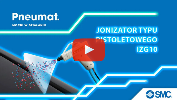 Przemysłowy jonizator powietrza IZG10 SMC