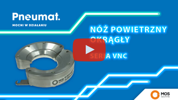 Nóż powietrzny okrągły VNC - noże powietrzne okrągłe, kształtowe, wewnętrzne, do odmuchu MOS