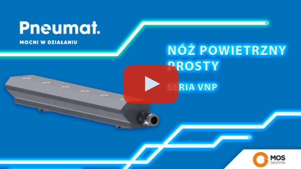 Noże powietrzne MOS do profesjonalnego odmuchu w przemyśle