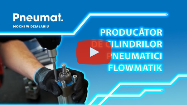 Vedeti cum are loc producția cilindrilor pneumatici Flowmatik.