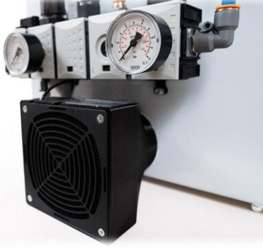 Wyciąg centralny w komorze MOS Airbox