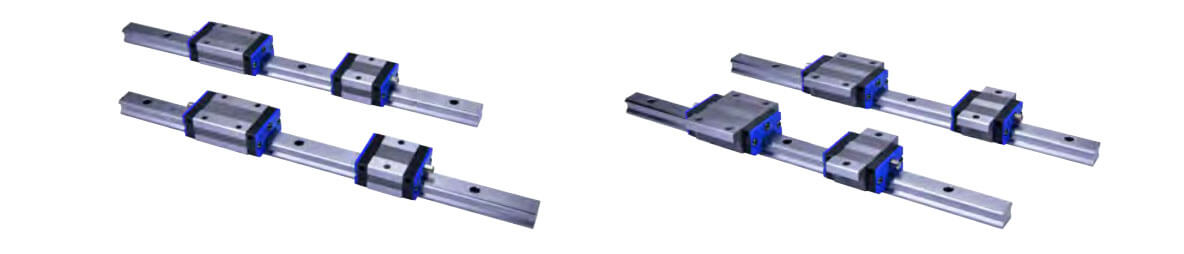 Prowadnice liniowe seria LSH