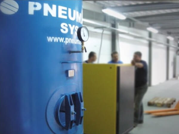 Długość instalacji 217m zrealizowanej przez Pneumat w Drukarni KEA Sp. j.