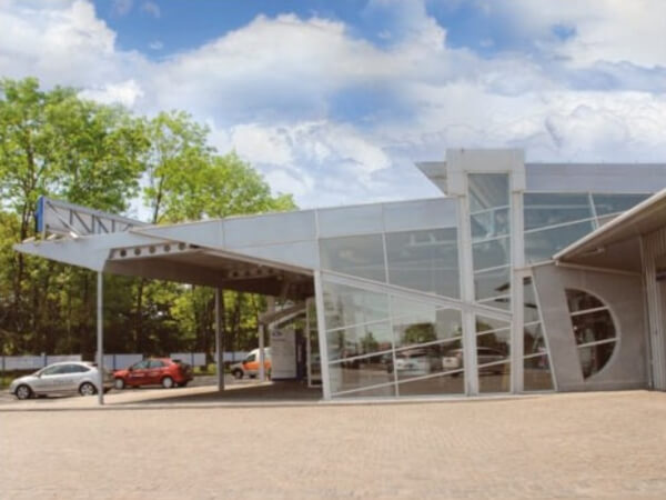 Zrealizowana inwestycja Pneumat w Domu Samochodowym Germaz