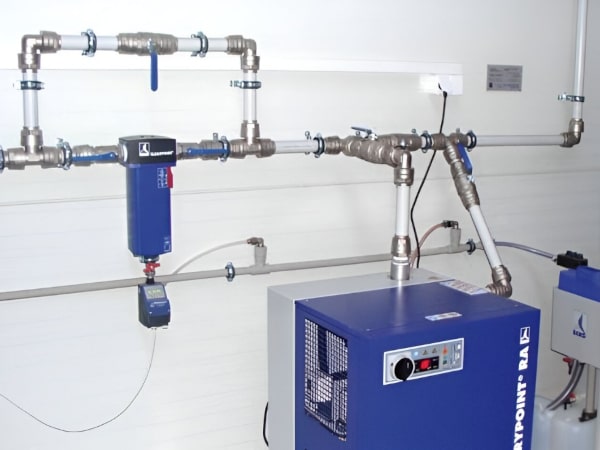 Długość instalacji pneumatycznej 204m zrealizowanej przez Pneumat w Hortpak