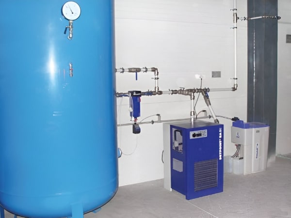 Instalacja o długości 584m zrealizowana przez Pneumat w Remog Polska Sp. z o.o.