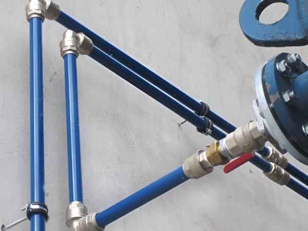 Długość instalacji pneumatycznej 648m zrealizowanej przez Pneumat w ZPB Kaczmarek Sp. z o.o.