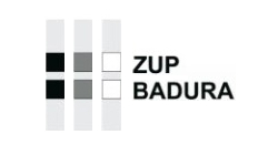 Logo ZUP BADURA Zakład Urządzeń Przemysłowych, Tadeusz Badura