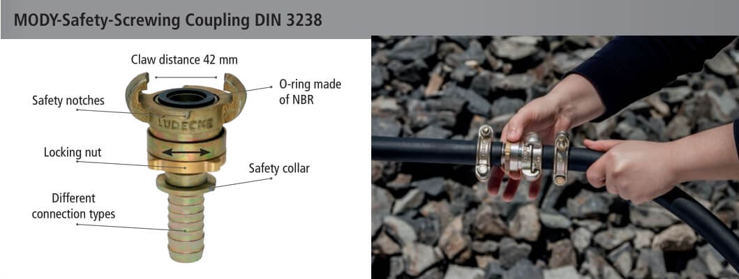 Złącza kłowe - zabezpieczenia Dwie funkcje zabezpieczające złączy kłowych