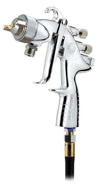 Pistolet do emalii, ceramiki, pobiałki Pilot Premium AR - pistolet do nakładania powłok ceramiki, emalii i pobiałki