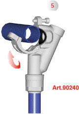 Zamontuj złączkę Instalacja złączki