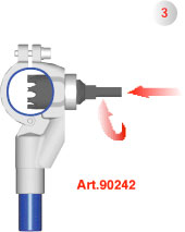 Użyj wiertła 90241 Wiercenie w rurze głównej